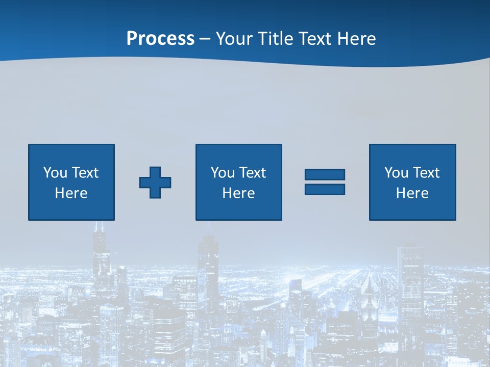 Dusk Lifestyle Place PowerPoint Template