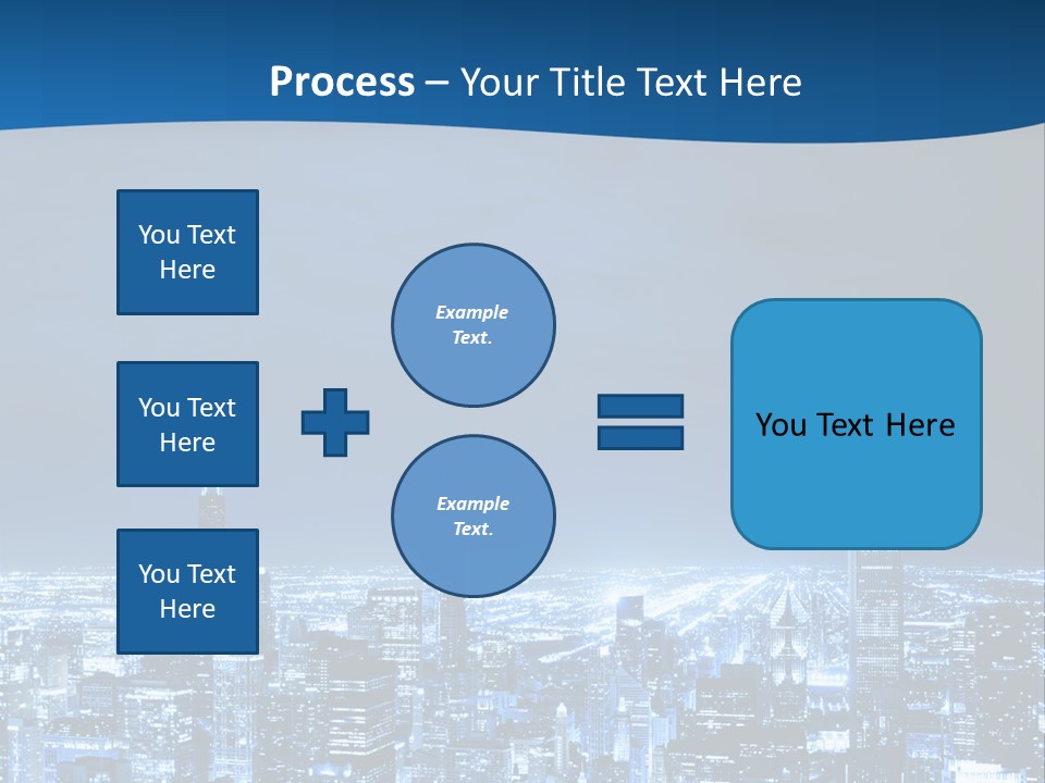 Dusk Lifestyle Place PowerPoint Template