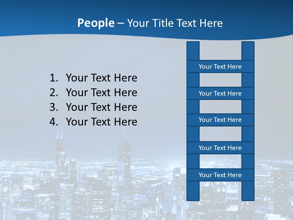 Dusk Lifestyle Place PowerPoint Template