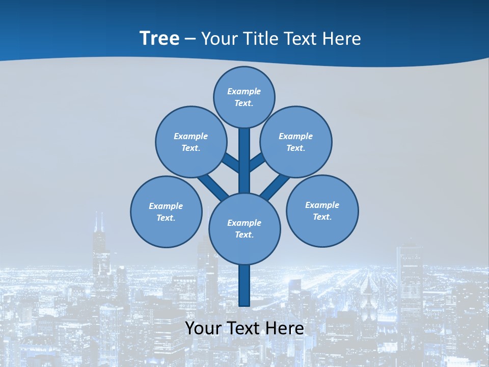 Dusk Lifestyle Place PowerPoint Template