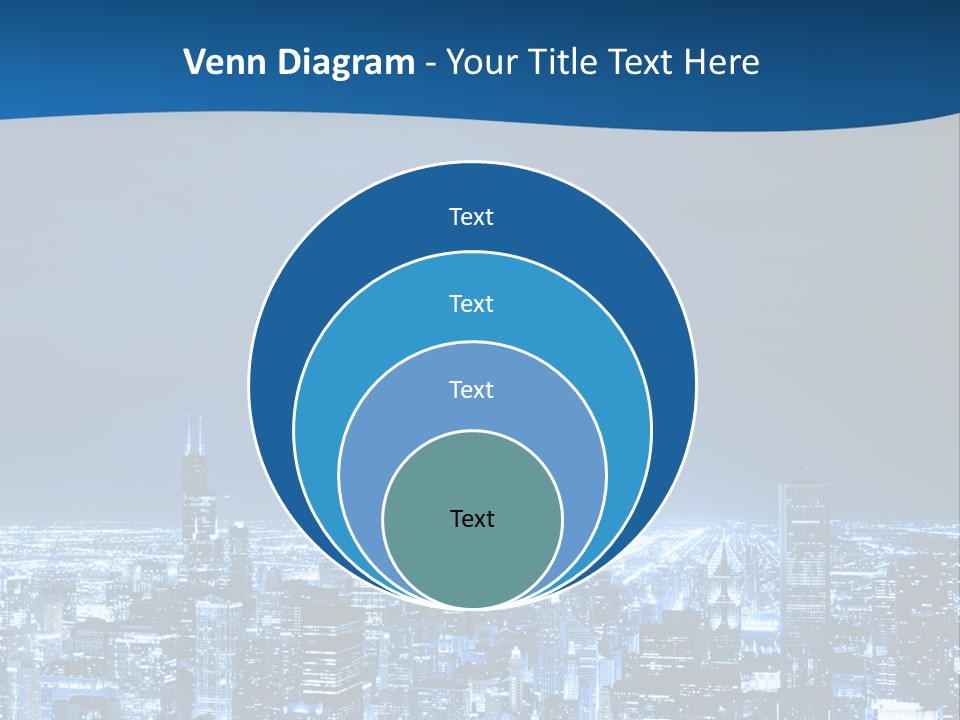 Dusk Lifestyle Place PowerPoint Template