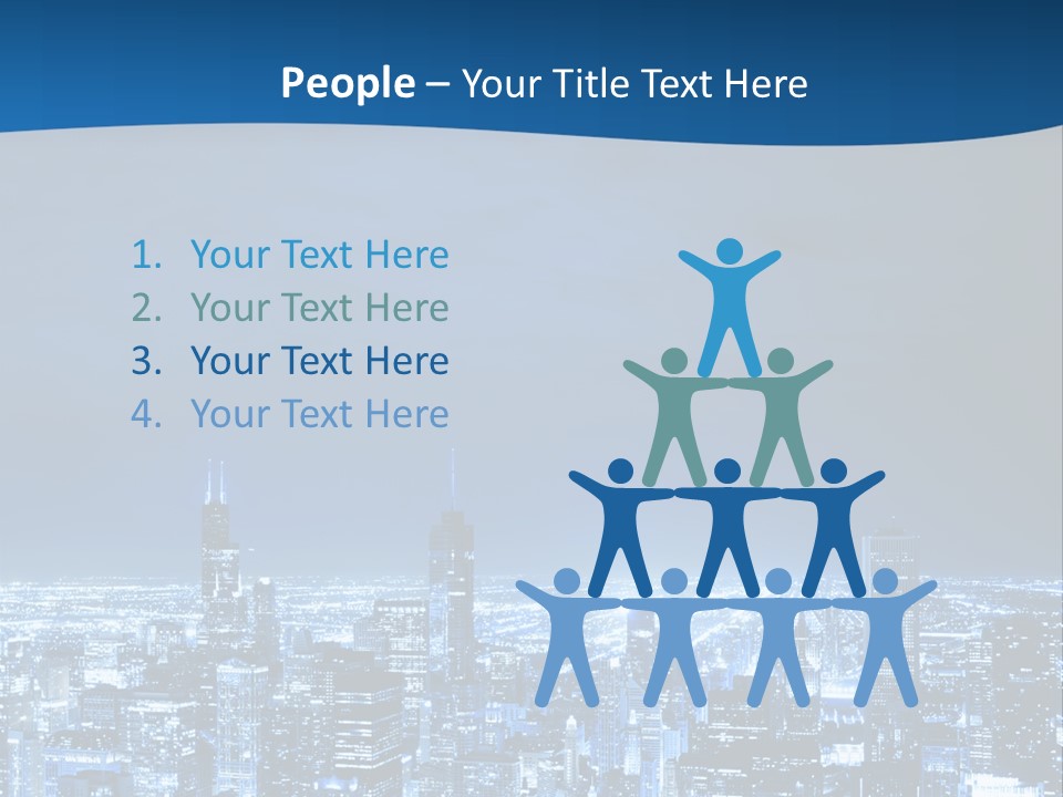 Dusk Lifestyle Place PowerPoint Template