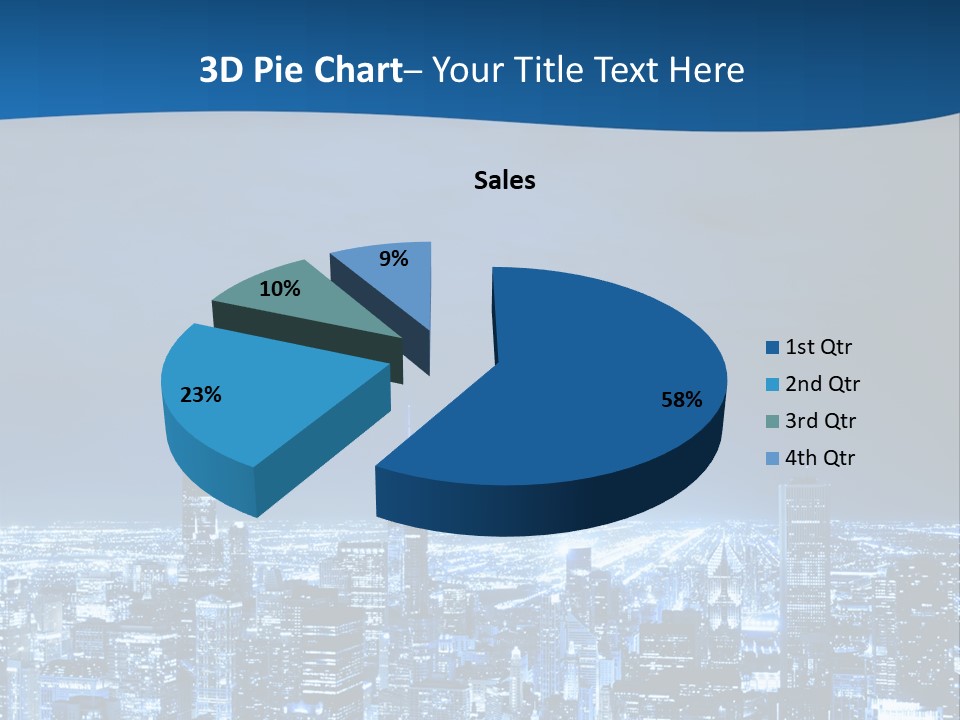 Dusk Lifestyle Place PowerPoint Template