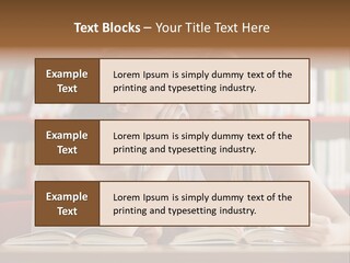 People Library Teenage Girls PowerPoint Template