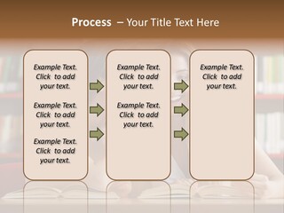 People Library Teenage Girls PowerPoint Template