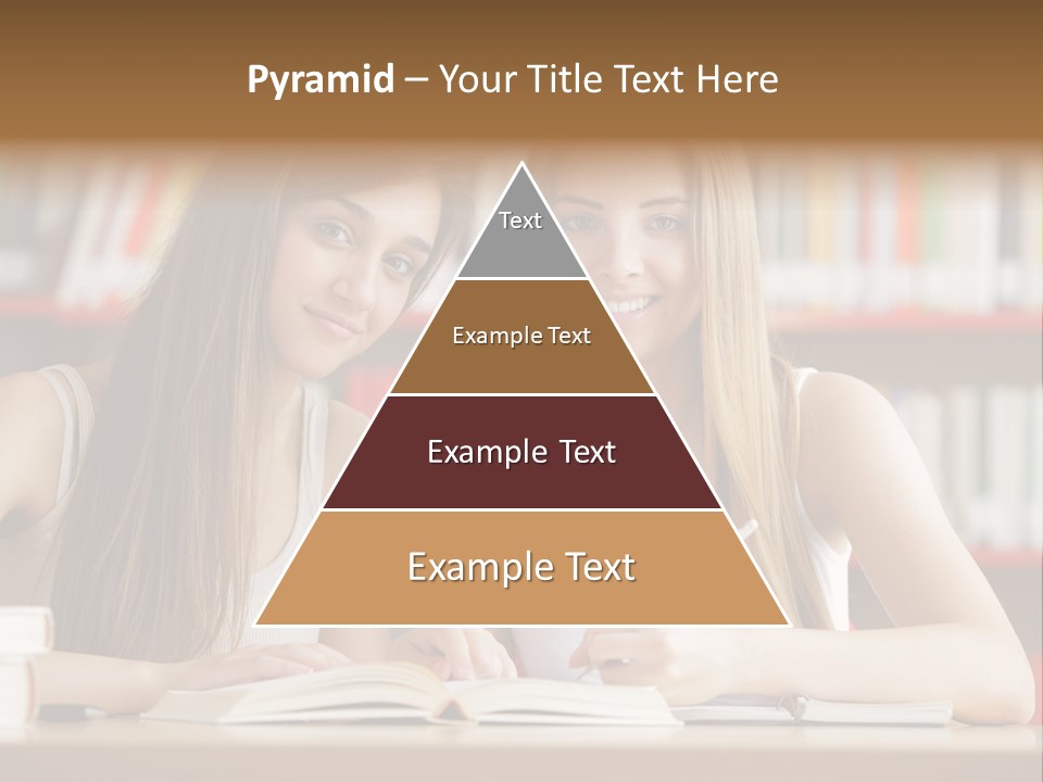 Long Hair Photography Horizontal PowerPoint Template