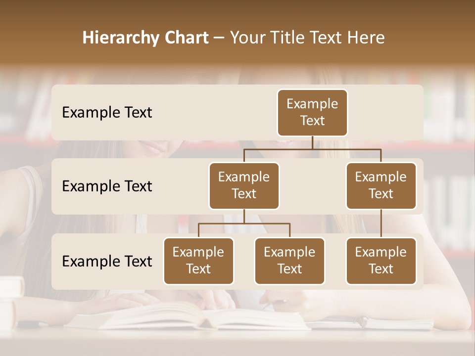 Long Hair Photography Horizontal PowerPoint Template