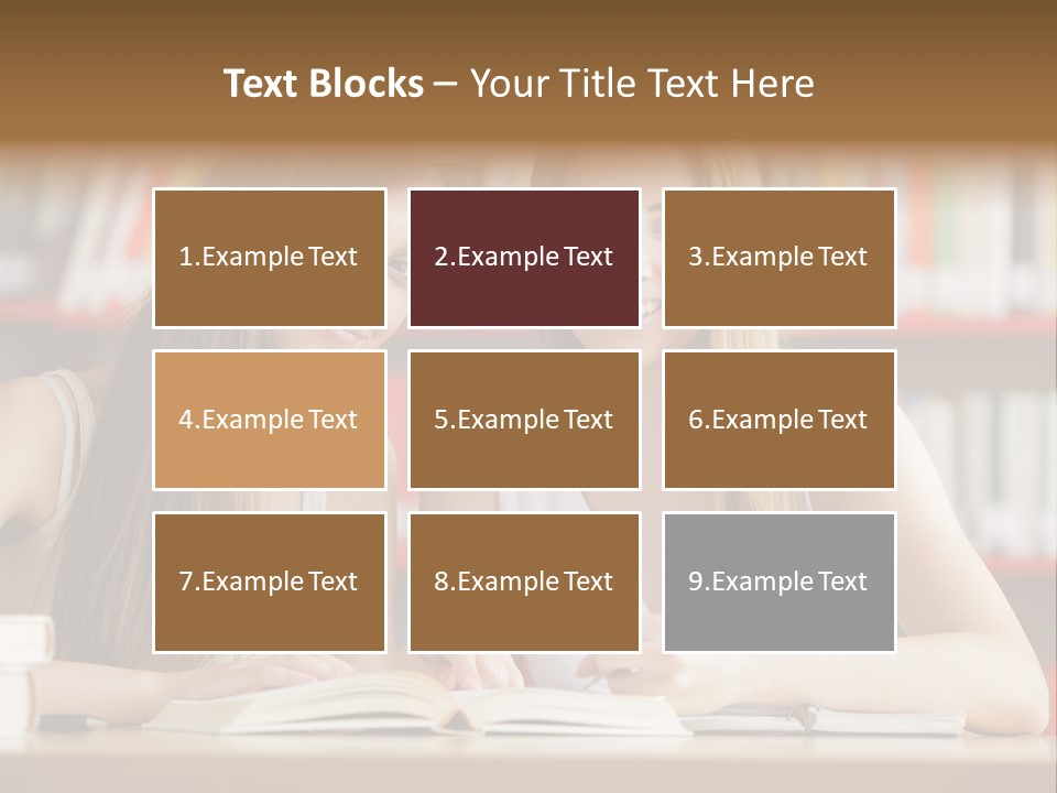 Long Hair Photography Horizontal PowerPoint Template