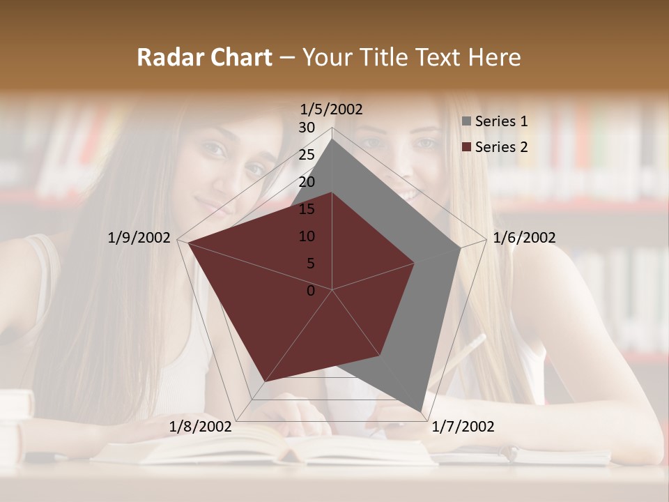 Long Hair Photography Horizontal PowerPoint Template