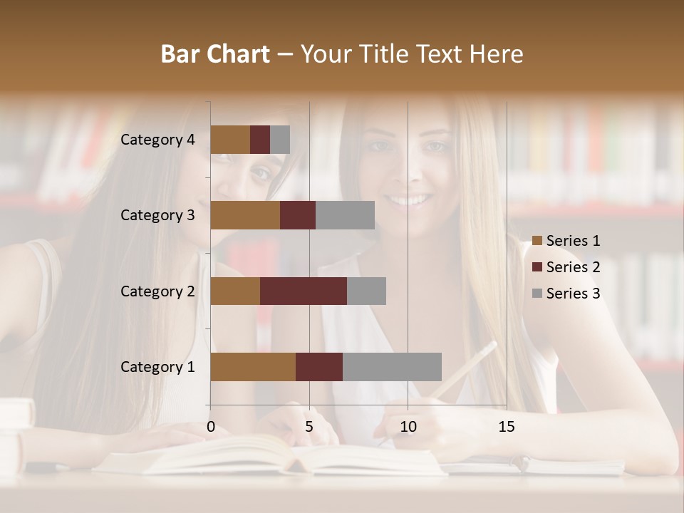 Long Hair Photography Horizontal PowerPoint Template