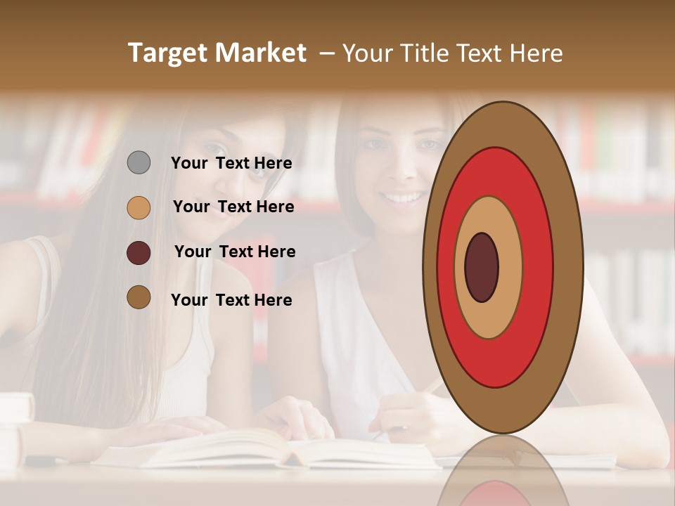 Long Hair Photography Horizontal PowerPoint Template