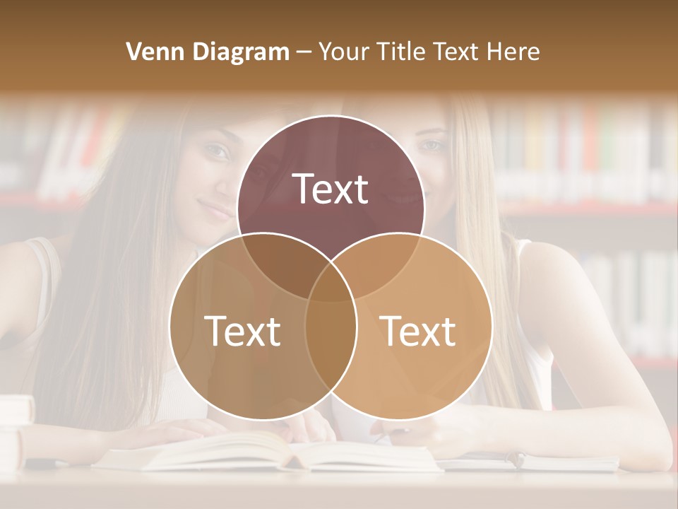 Long Hair Photography Horizontal PowerPoint Template