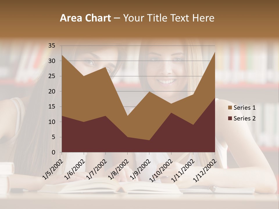 Long Hair Photography Horizontal PowerPoint Template