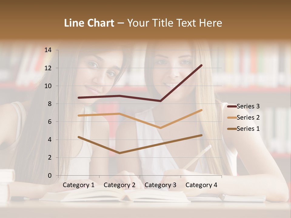 Long Hair Photography Horizontal PowerPoint Template