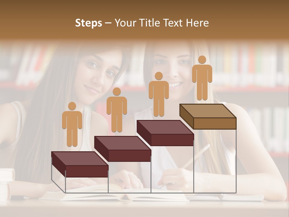 Long Hair Photography Horizontal PowerPoint Template