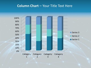 Space Blue Work PowerPoint Template