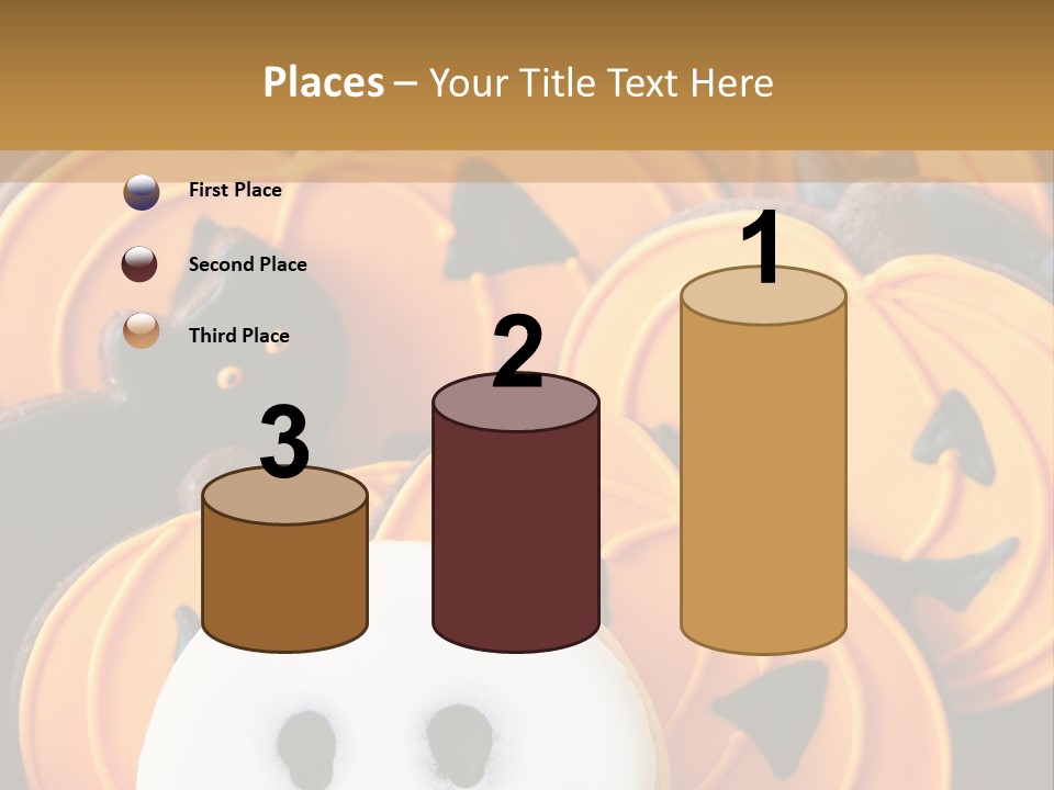 Scary Cookie Biscuits PowerPoint Template