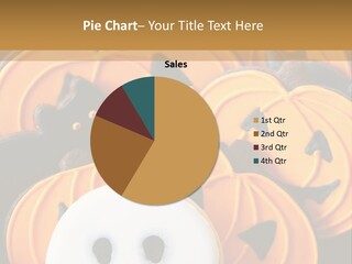 Scary Cookie Biscuits PowerPoint Template