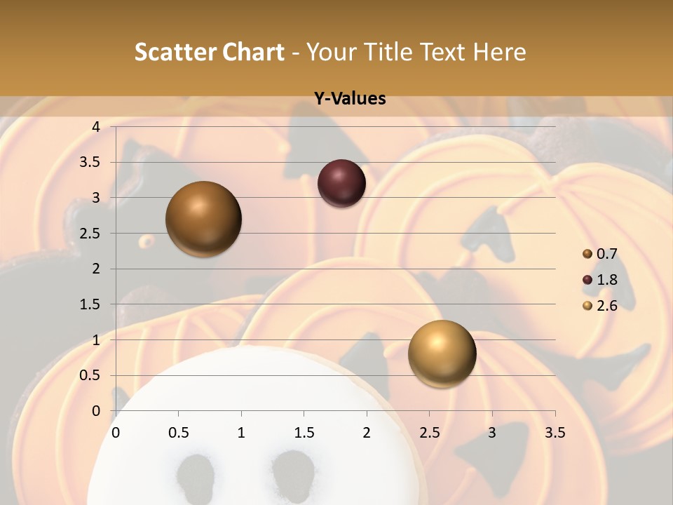 Scary Cookie Biscuits PowerPoint Template