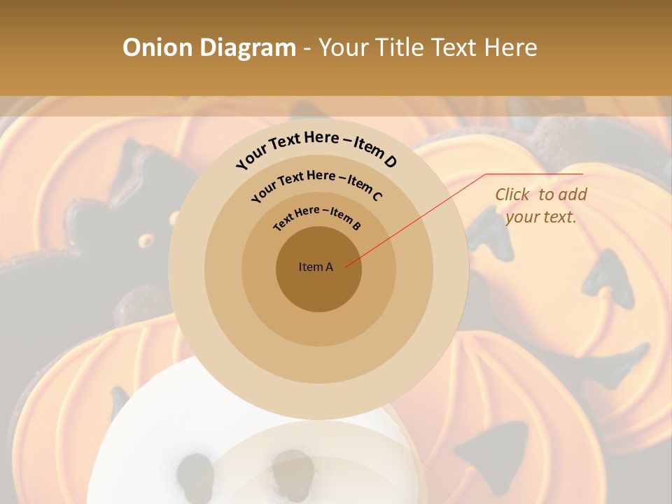 Scary Cookie Biscuits PowerPoint Template