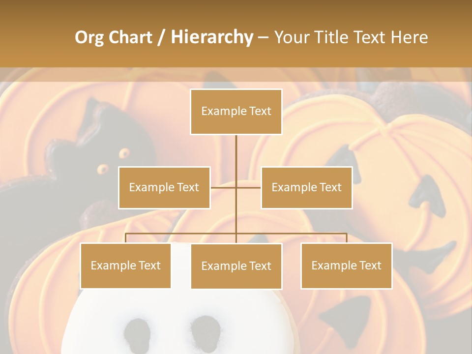 Scary Cookie Biscuits PowerPoint Template