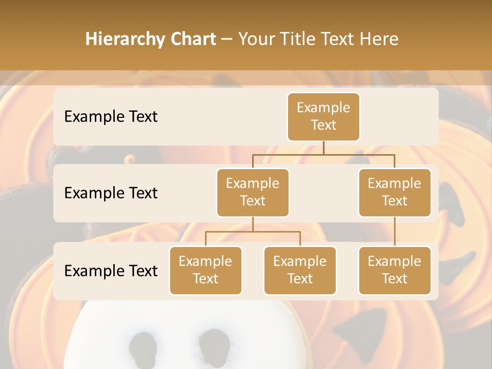 Scary Cookie Biscuits PowerPoint Template