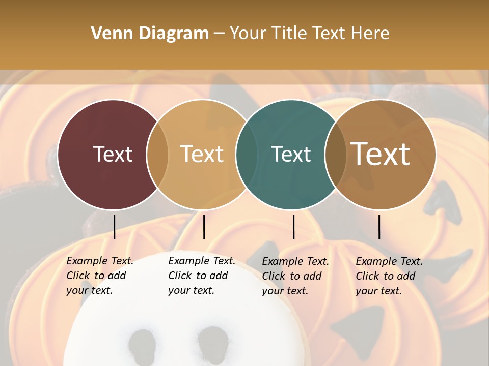 Scary Cookie Biscuits PowerPoint Template