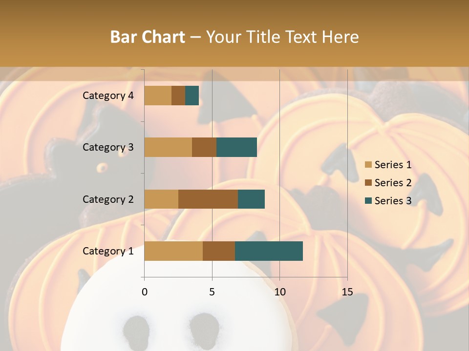 Scary Cookie Biscuits PowerPoint Template