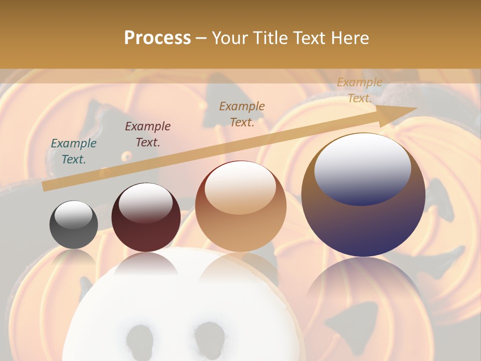 Scary Cookie Biscuits PowerPoint Template