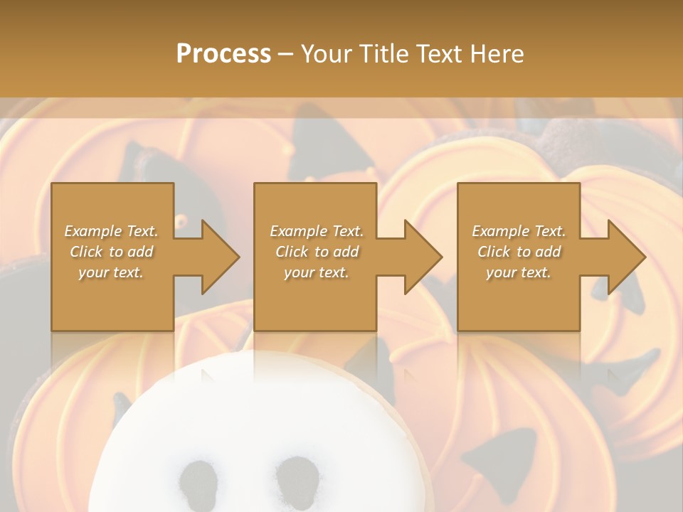 Scary Cookie Biscuits PowerPoint Template