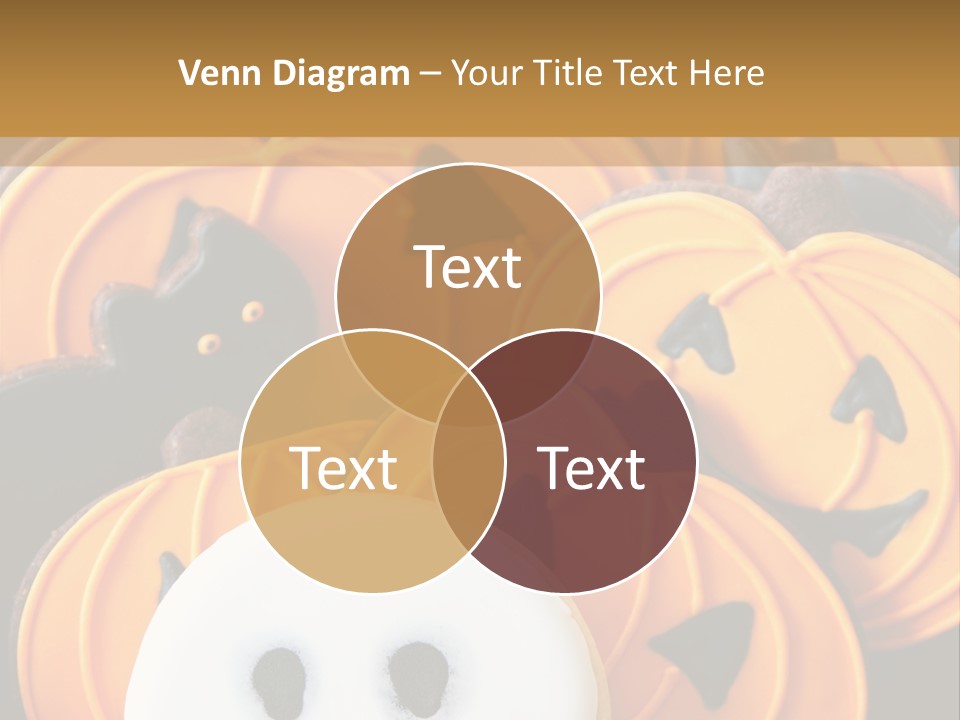 Scary Cookie Biscuits PowerPoint Template
