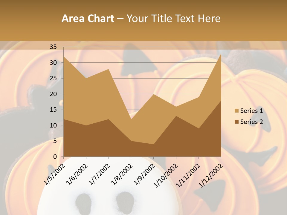 Scary Cookie Biscuits PowerPoint Template