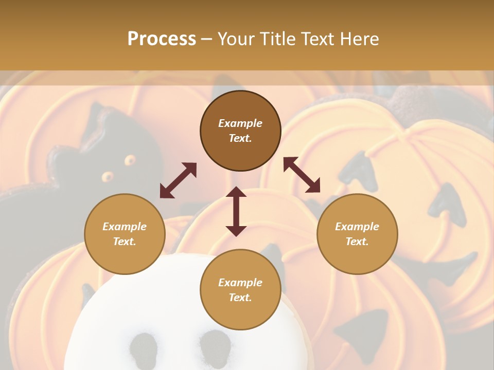 Scary Cookie Biscuits PowerPoint Template
