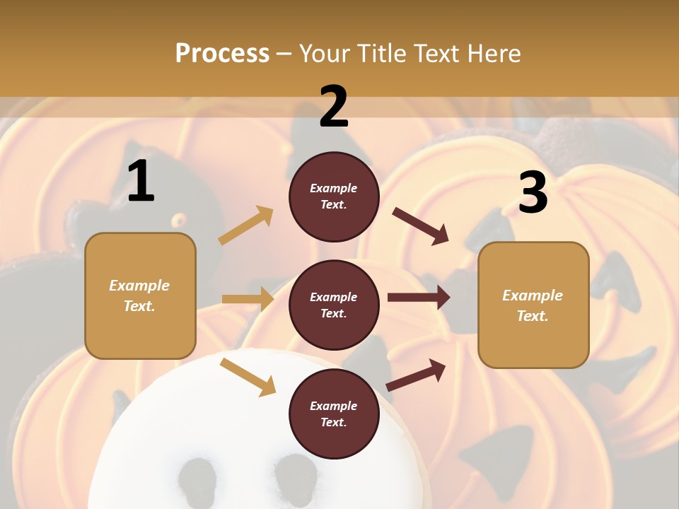 Scary Cookie Biscuits PowerPoint Template
