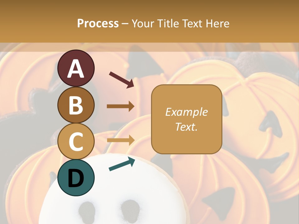 Scary Cookie Biscuits PowerPoint Template