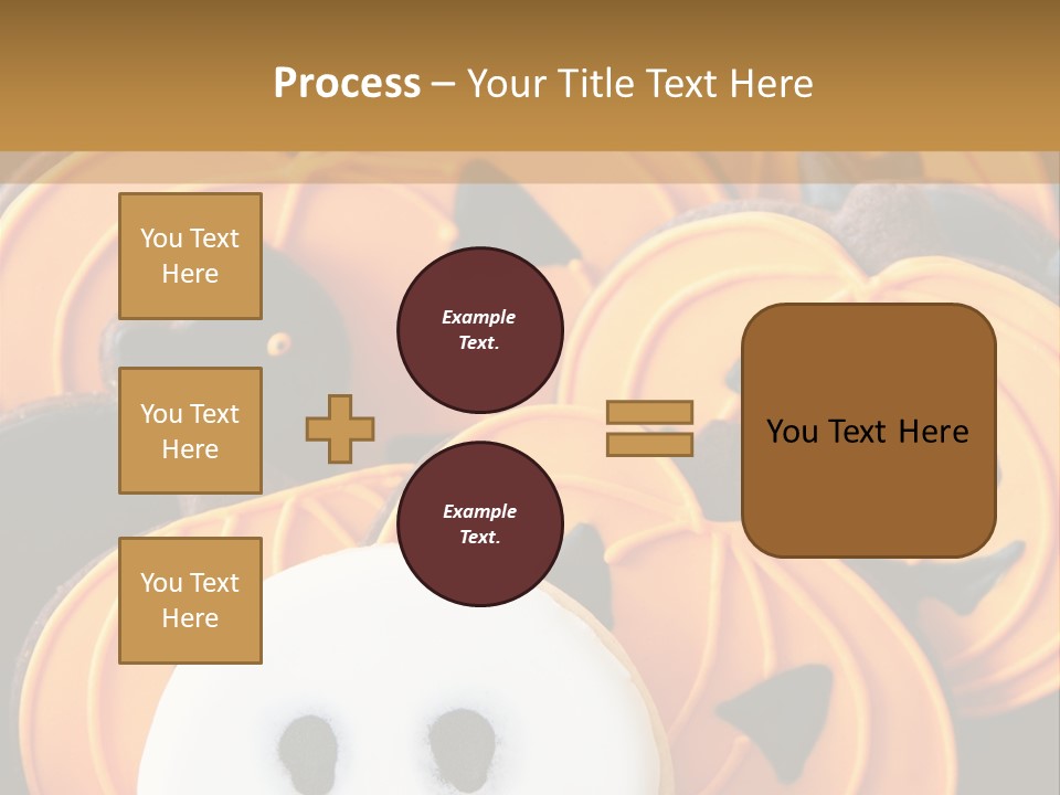 Scary Cookie Biscuits PowerPoint Template