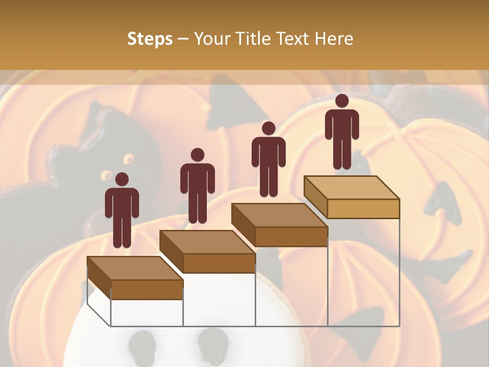 Scary Cookie Biscuits PowerPoint Template