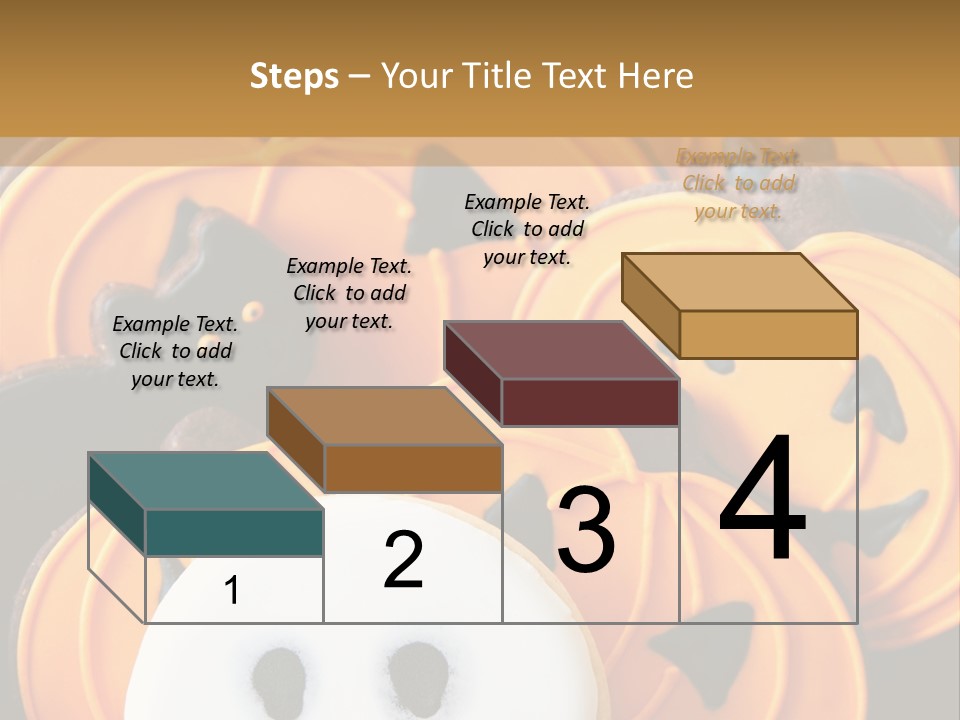 Scary Cookie Biscuits PowerPoint Template