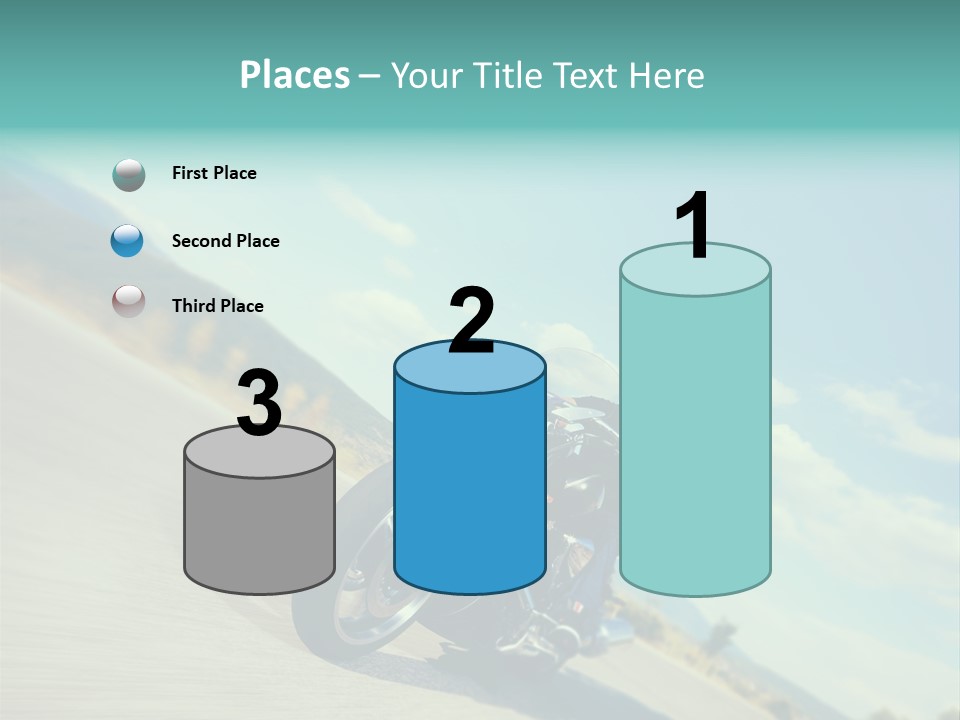 Cruising Posing Speed PowerPoint Template