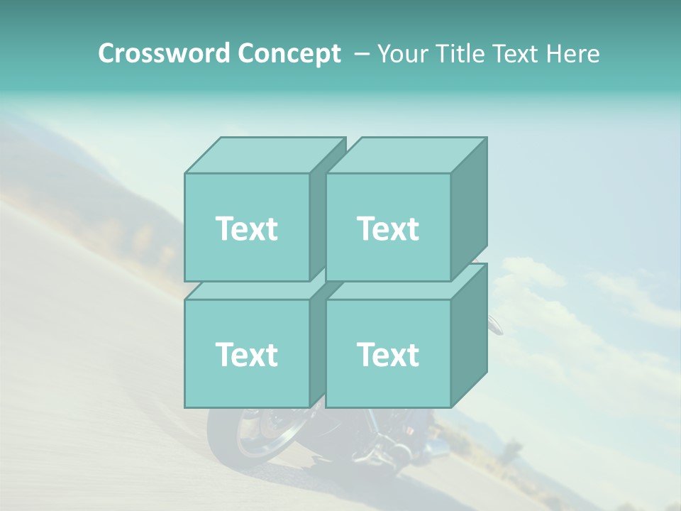 Cruising Posing Speed PowerPoint Template