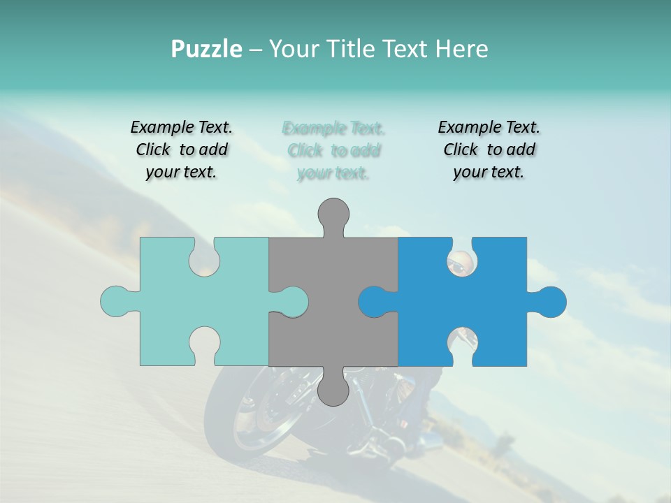 Cruising Posing Speed PowerPoint Template