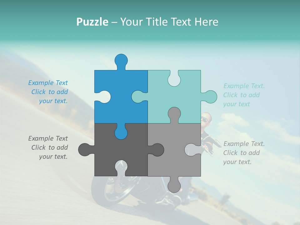 Cruising Posing Speed PowerPoint Template