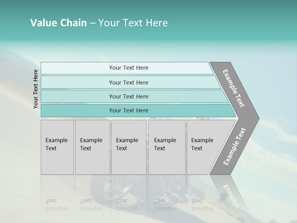 Cruising Posing Speed PowerPoint Template