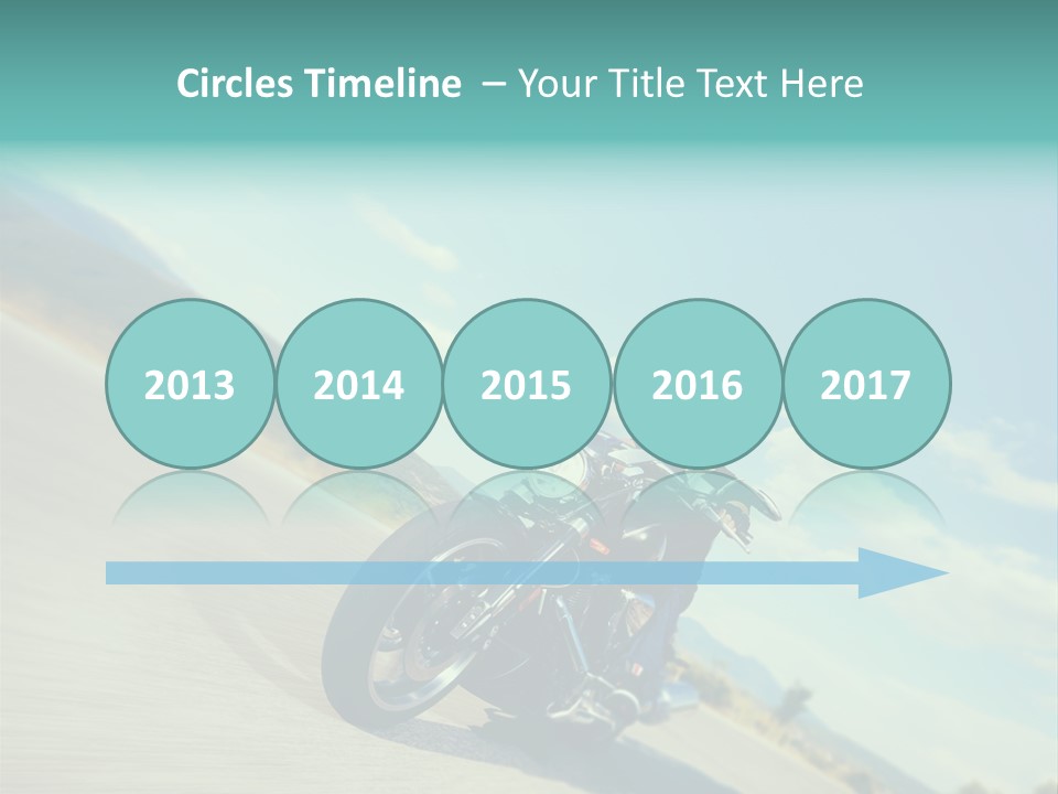 Cruising Posing Speed PowerPoint Template