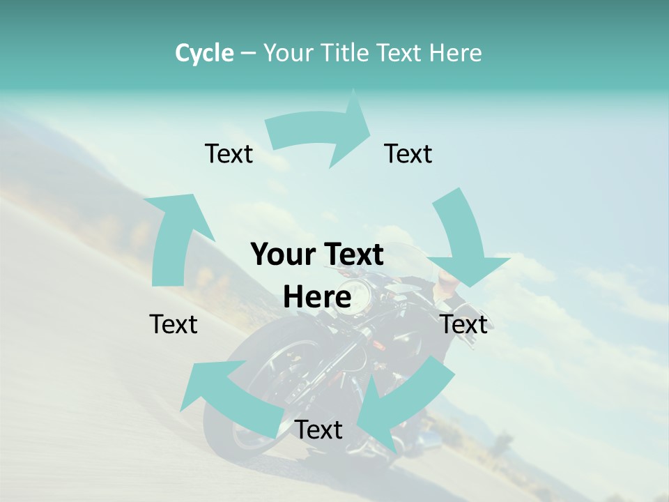 Cruising Posing Speed PowerPoint Template