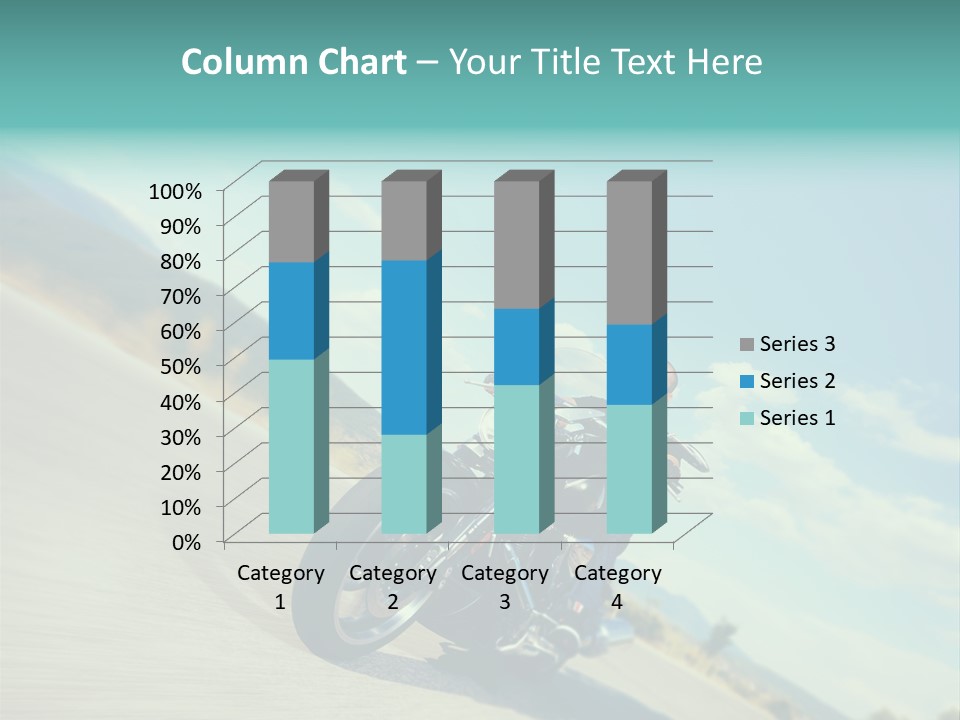Cruising Posing Speed PowerPoint Template