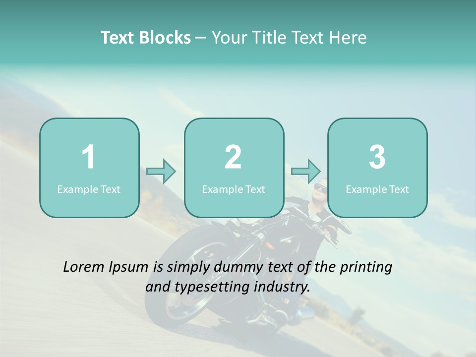 Cruising Posing Speed PowerPoint Template