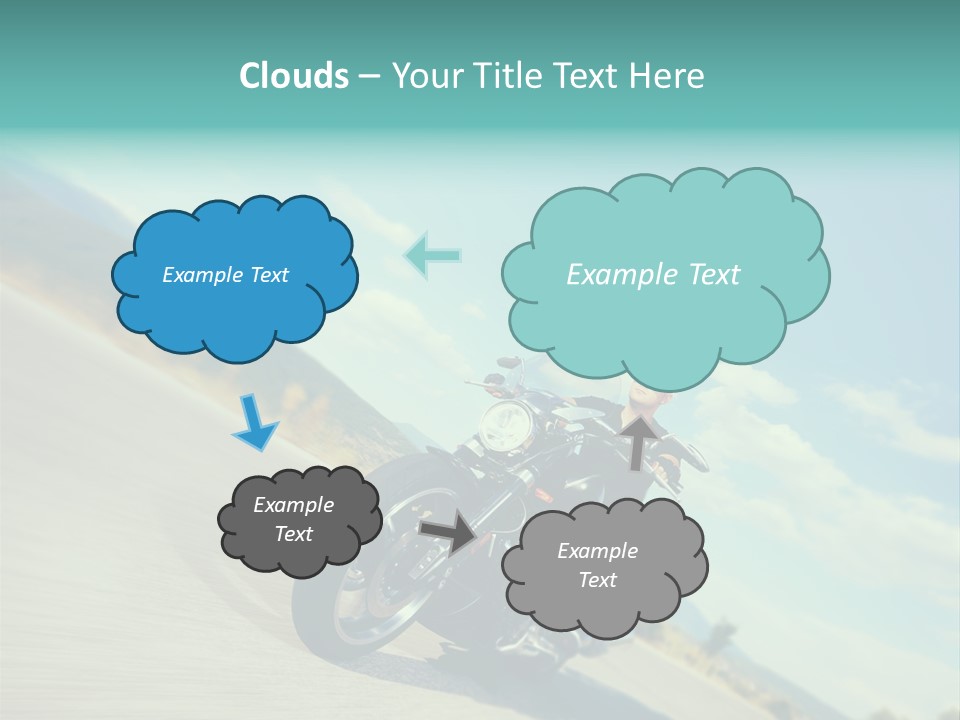 Cruising Posing Speed PowerPoint Template