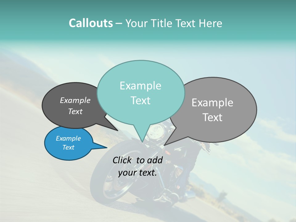 Cruising Posing Speed PowerPoint Template