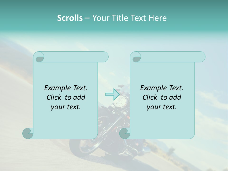Cruising Posing Speed PowerPoint Template